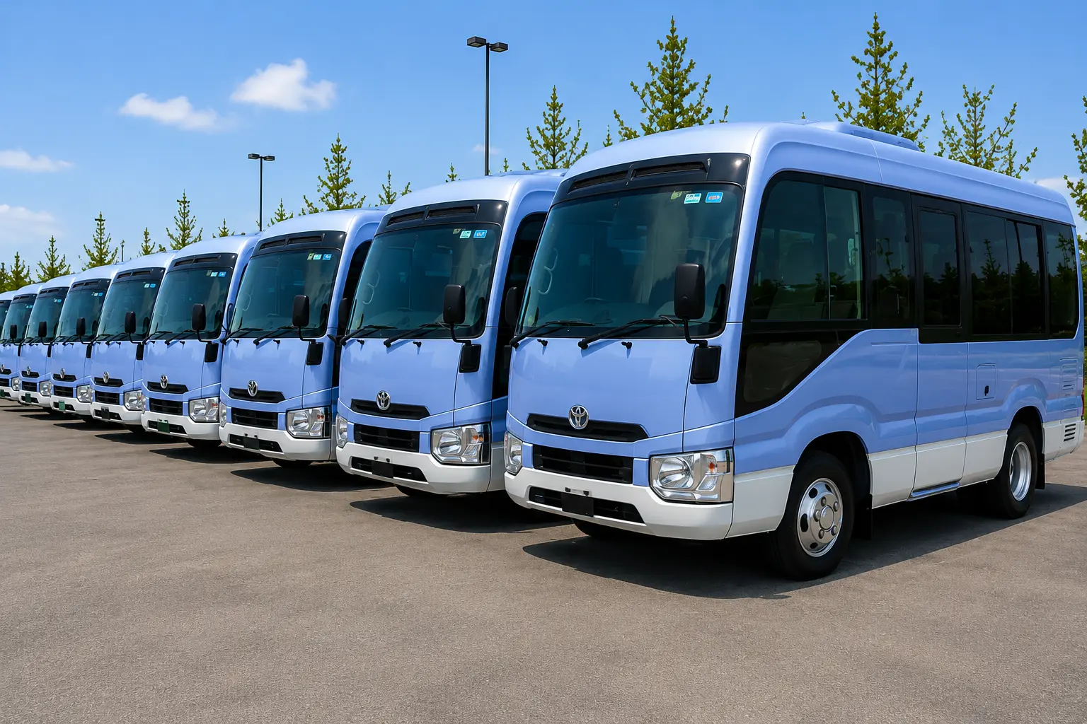 Coaster vans